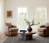 Four Hands Hudson Pedestal Coffee Table