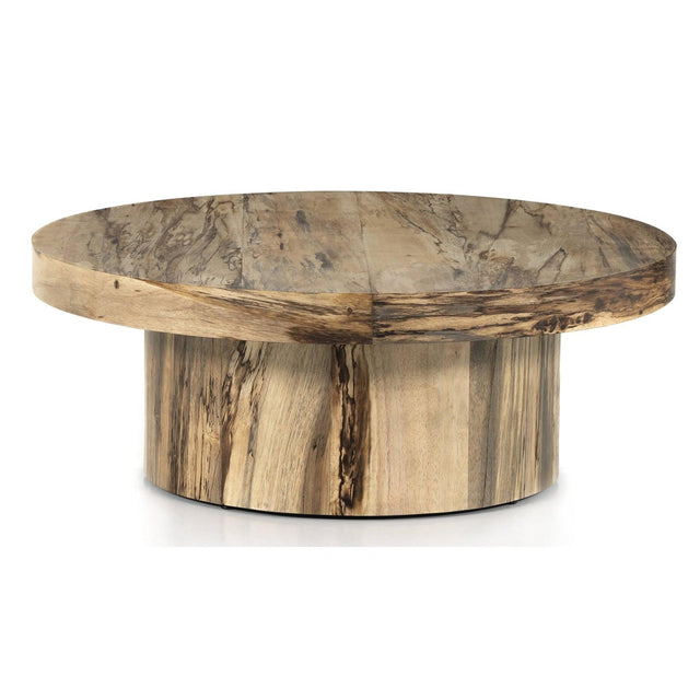 Four Hands Hudson Pedestal Coffee Table