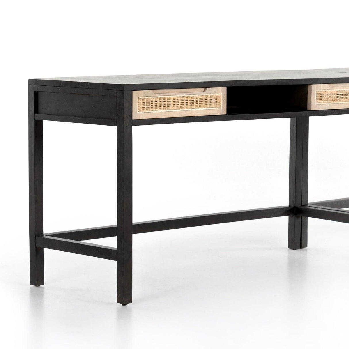 Four Hands Clarita Desk System With Filing Cabinet