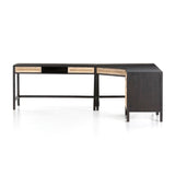Four Hands Clarita Desk System With Filing Cabinet