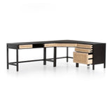 Four Hands Clarita Desk System With Filing Cabinet