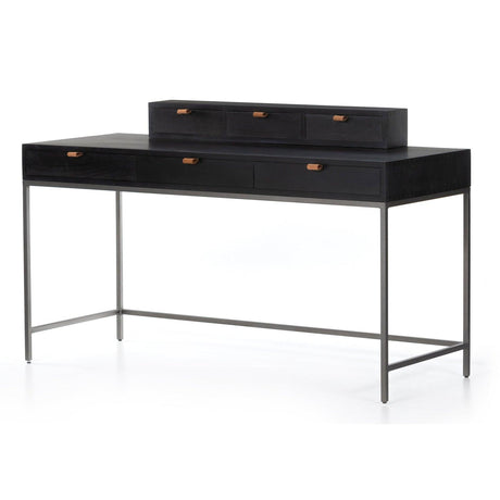 Four Hands Trey Writing Desk With Desk Organizer