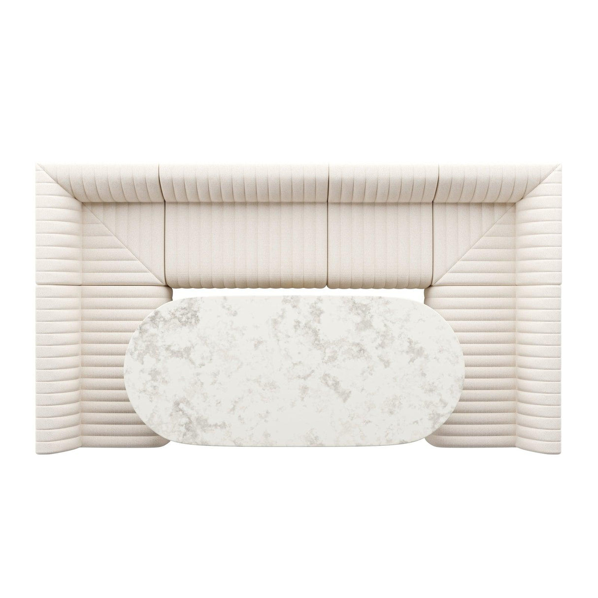 Four Hands Augustine Dining Banquette U Shape