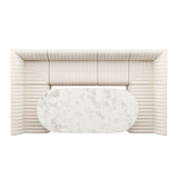 Four Hands Augustine Dining Banquette U Shape