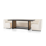 Four Hands Augustine Dining Banquette U Shape