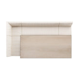 Four Hands Augustine Dining Banquette L Shape