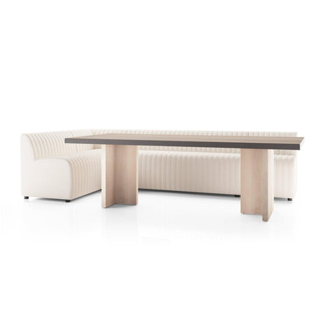 Four Hands Augustine Dining Banquette L Shape
