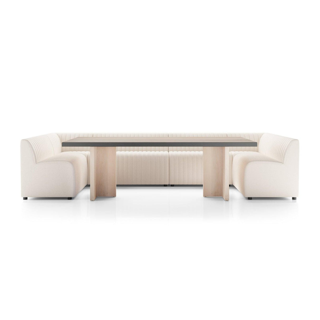 Four Hands Augustine Dining Banquette U Shape