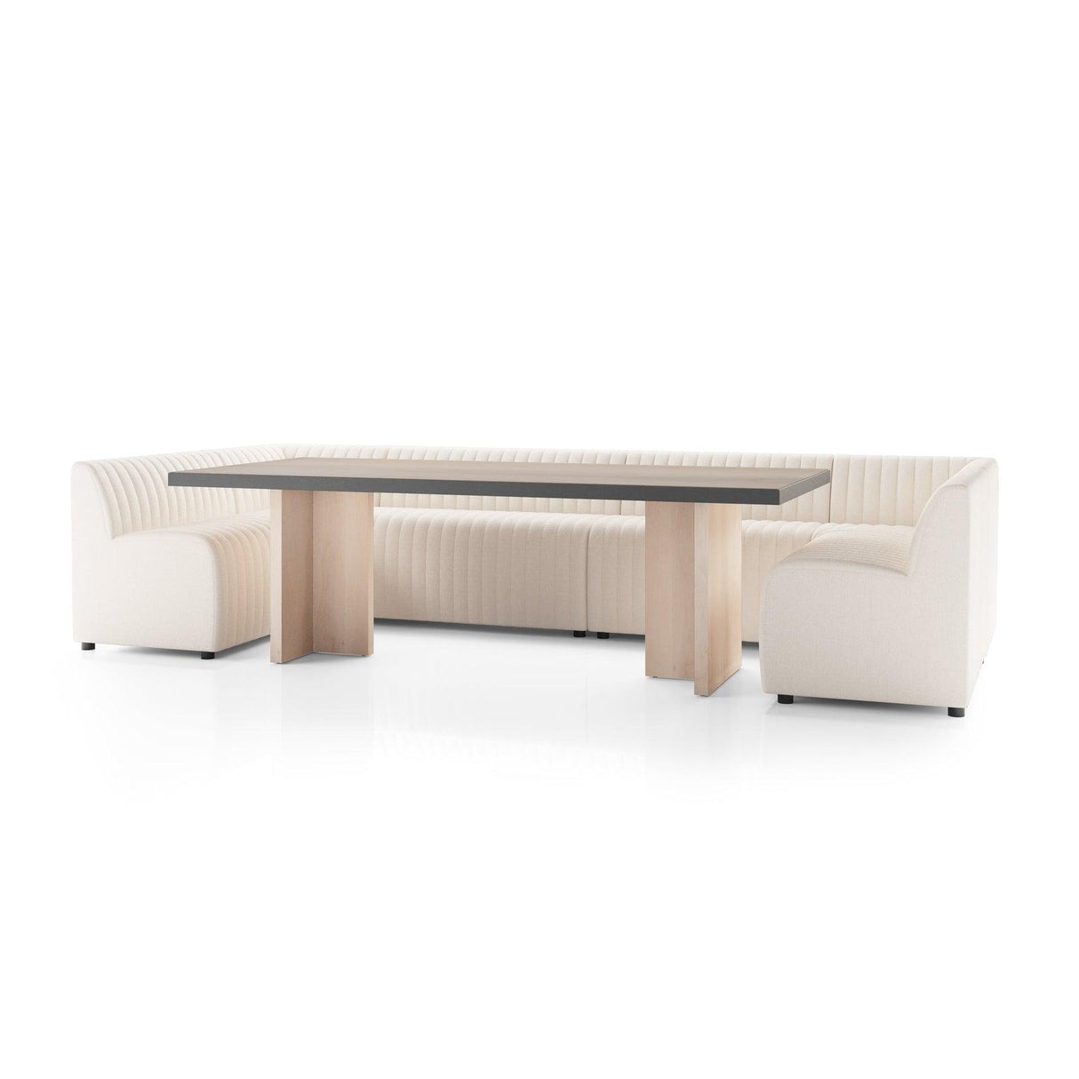 Four Hands Augustine Dining Banquette U Shape
