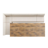 Four Hands Augustine Dining Banquette L Shape