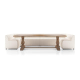 Four Hands Augustine Dining Banquette U Shape