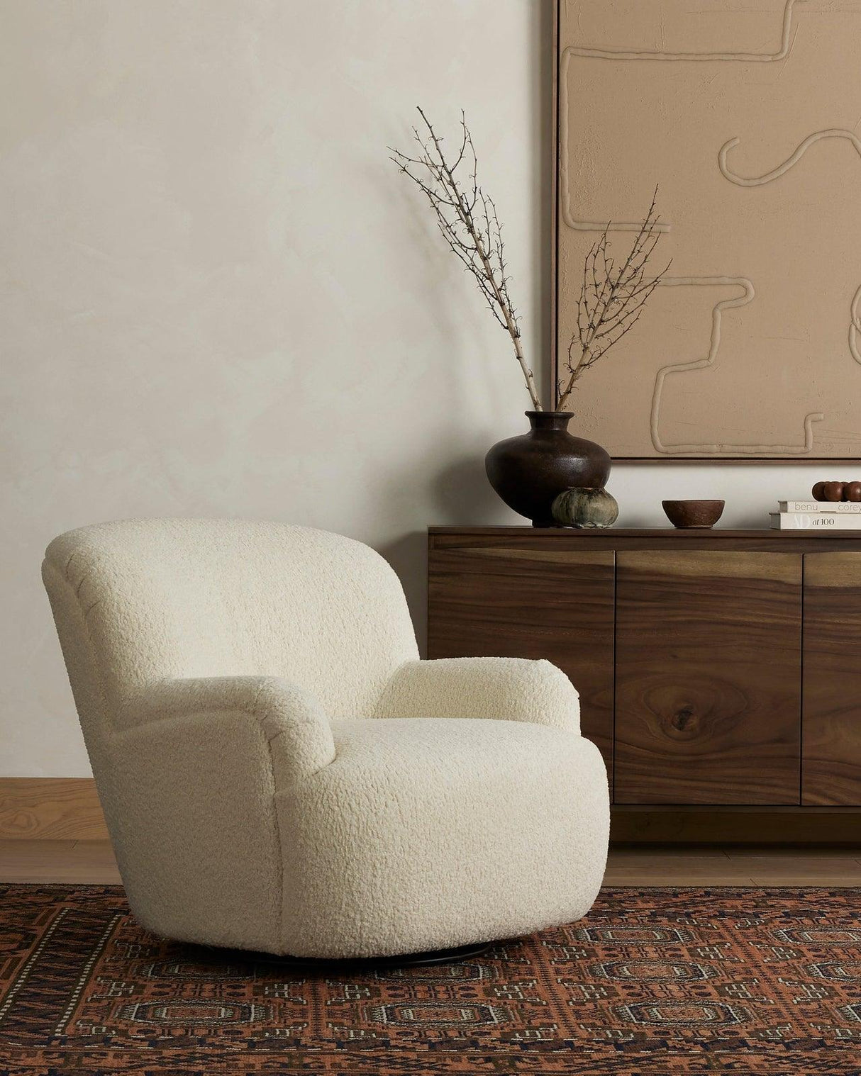 Four Hands Kadon Swivel Chair