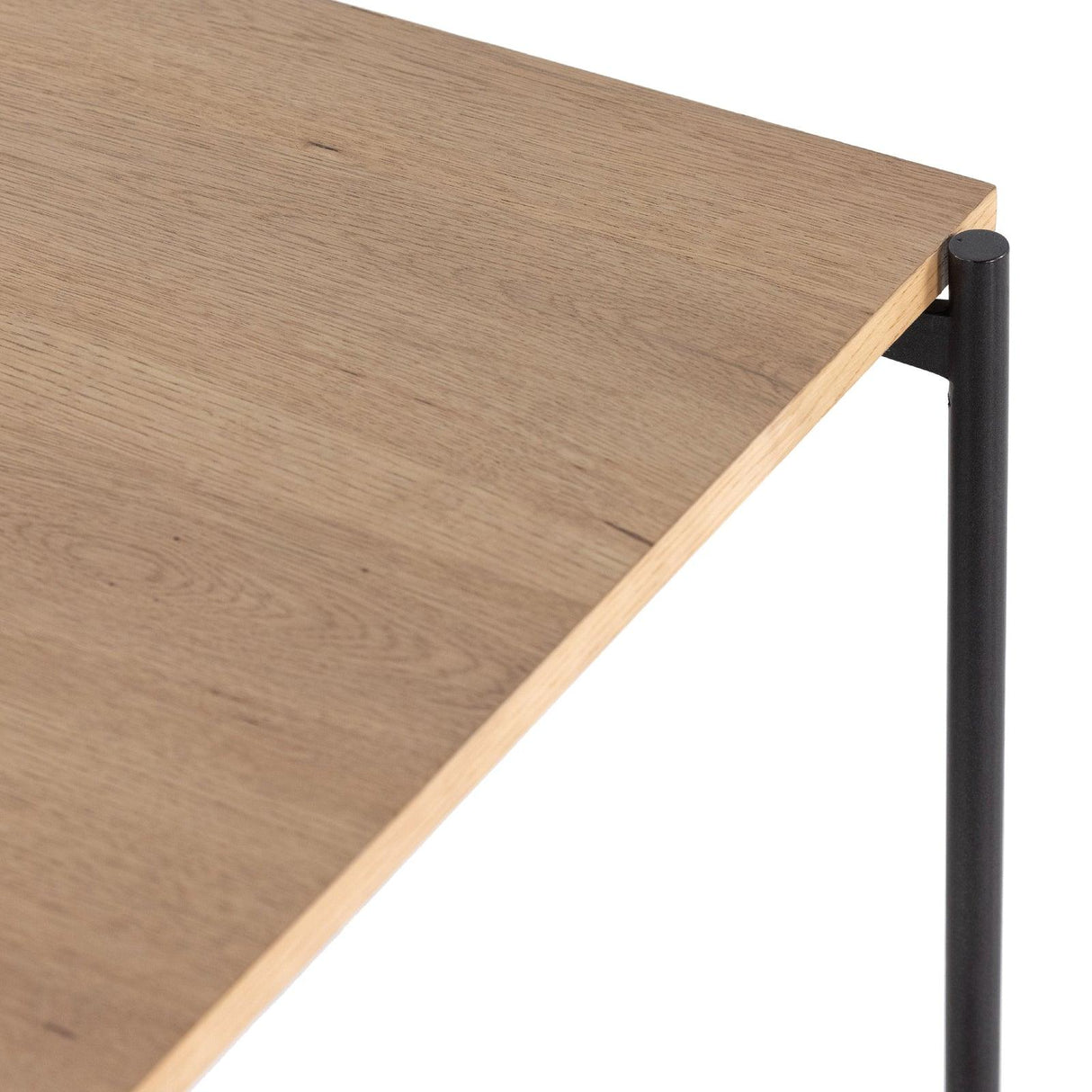 Four Hands Eaton Modular Desk With Open Shelving Unit