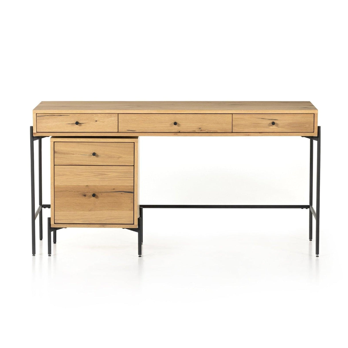 Four Hands Eaton Desk With Filing Cabinet