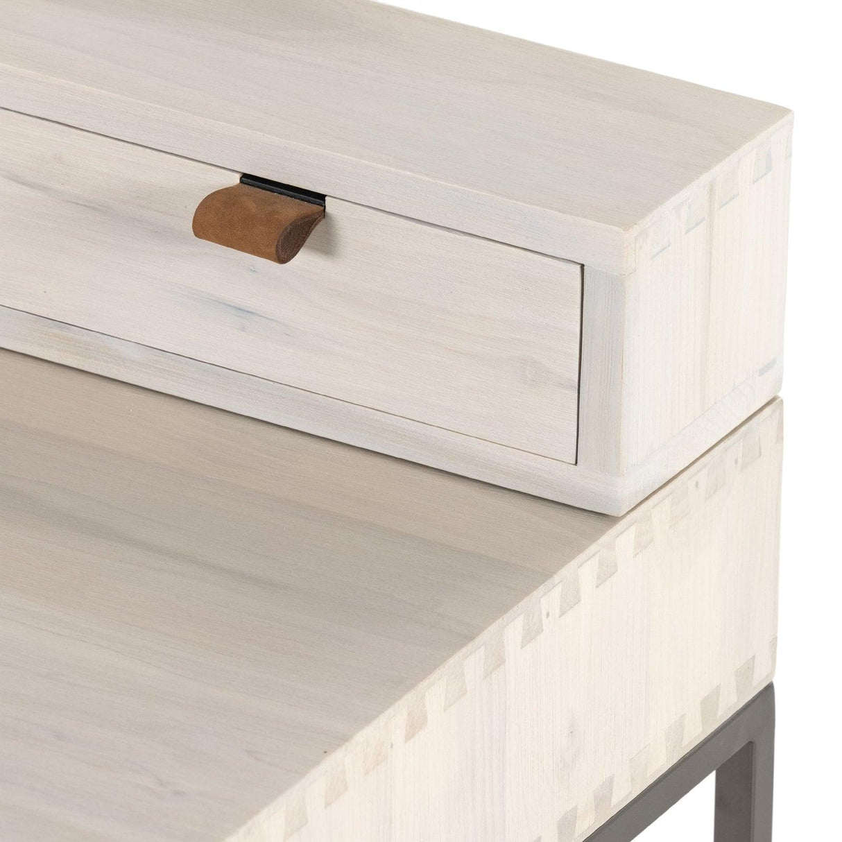 Four Hands Trey Writing Desk With 5 Drawer Organizer