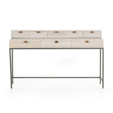 Four Hands Trey Writing Desk With 5 Drawer Organizer