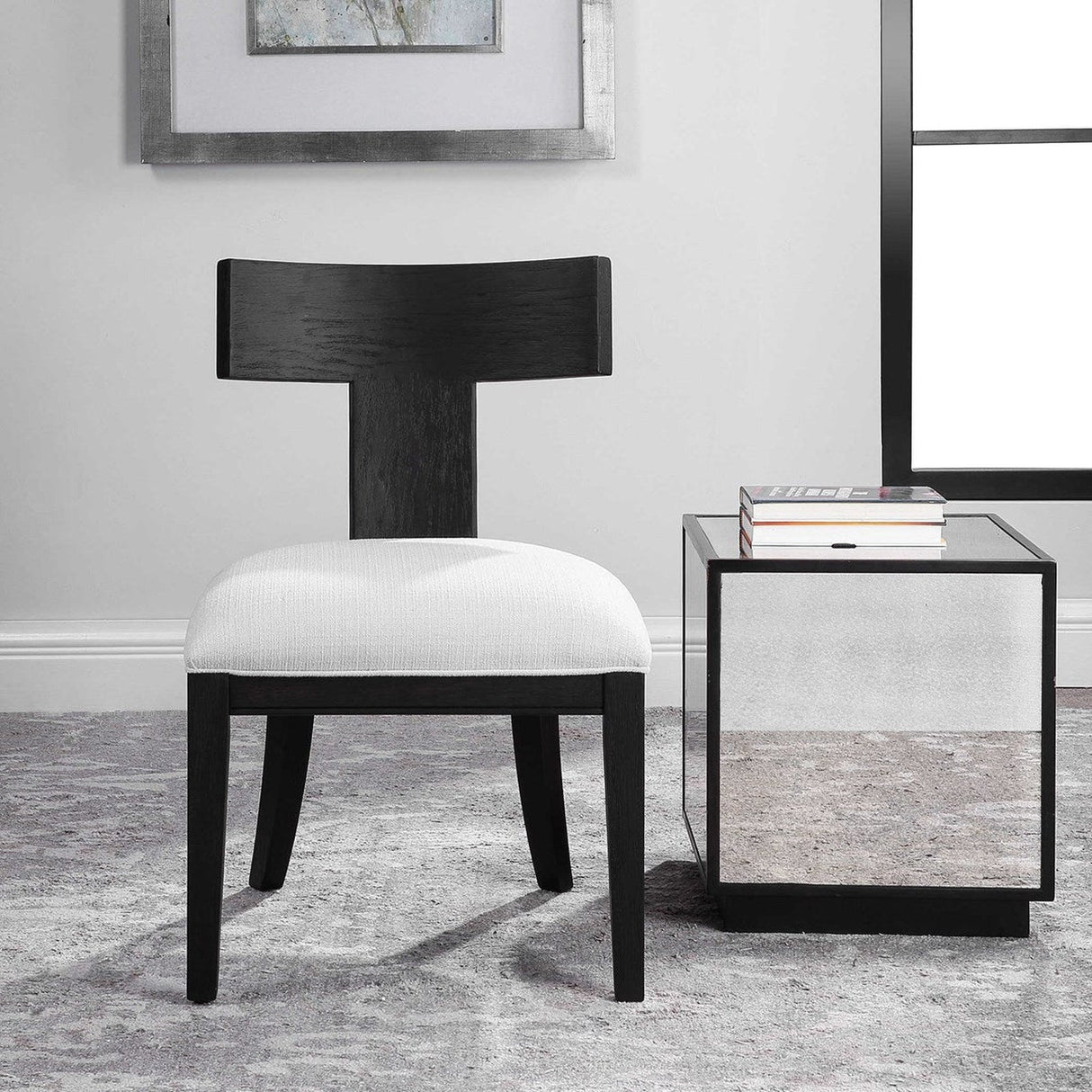 Uttermost Idris Armless Chair - Home Elegance USA