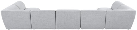 Miramar - Modular Sectional 7 Piece - Gray - Home Elegance USA