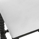 Uttermost Pryce Black Backless Counter Stool - Home Elegance USA