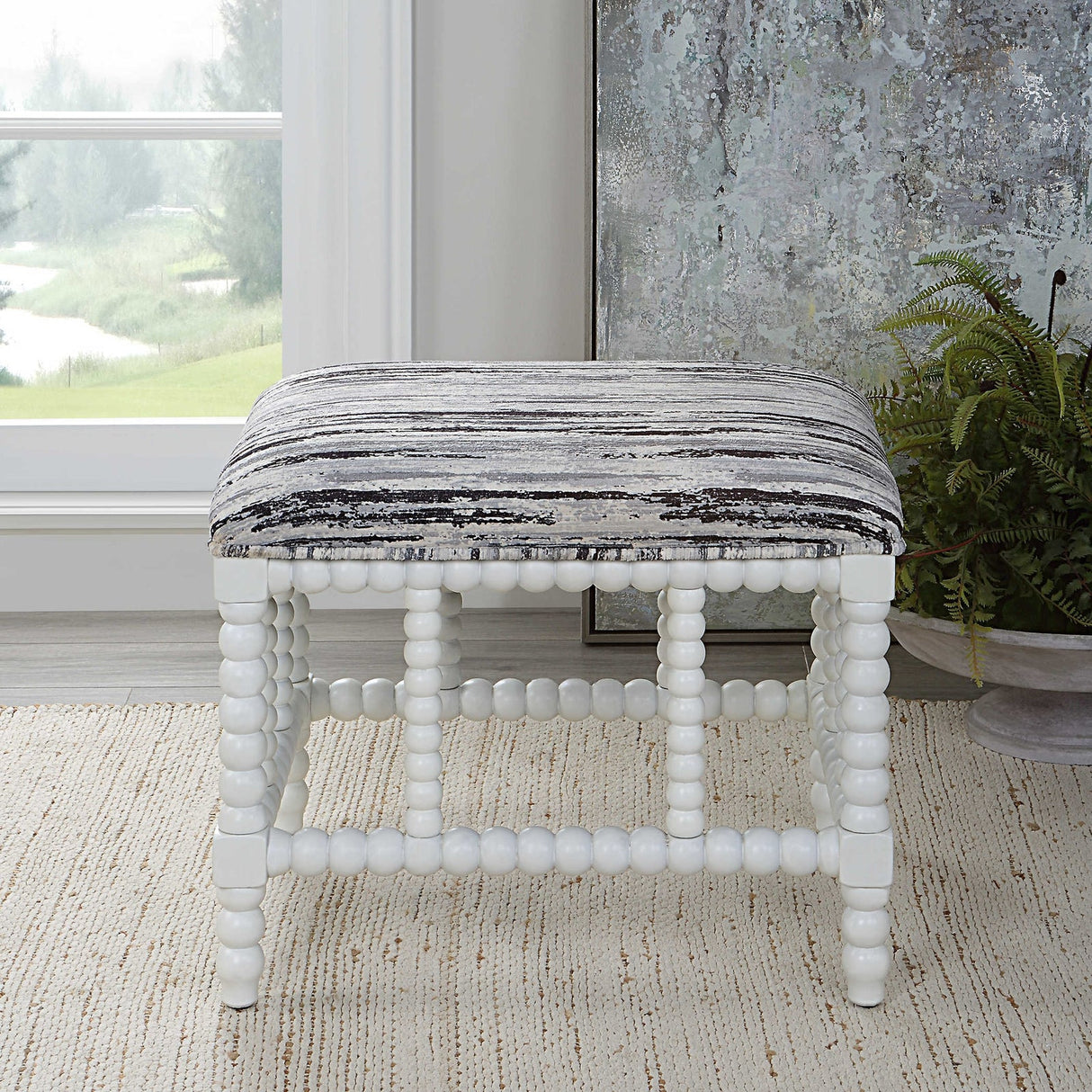 Uttermost Seminoe Uupholstered Small Bench - Home Elegance USA