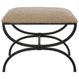 Uttermost Hacienda Plush Latte Small Bench - Home Elegance USA