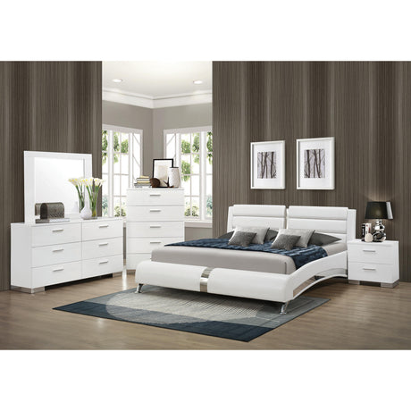 Coaster Furniture Jeremaine 300345Kw 7 Pc California King Panel Bedroom Set - Home Elegance USA