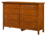 Glory Furniture Hammond G5460-D Dresser , Oak - Home Elegance USA