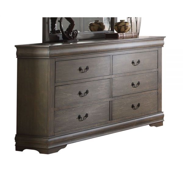 Louis Philippe Antique Grey Bedroom Furniture