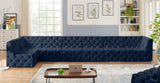 Tuft - Modular Sectional 7 Piece - Navy - Home Elegance USA