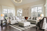 Christine - Sofa & Loveseat - Light Gray - Home Elegance USA