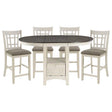 Junipero 5 Piece Dining Table Set 2423W-36*5 | Homelegance