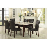 Homelegance - Decatur Dining Table Marble Top - 2456-64Wm