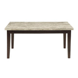 Decatur Dining Table Marble Top 2456 - 64Wm | Homelegance | Home Elegance USA