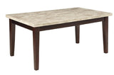 Homelegance - Decatur Dining Table Marble Top - 2456-64Wm