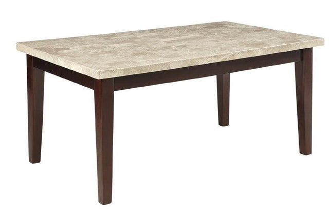 Homelegance - Decatur Dining Table Marble Top - 2456-64Wm