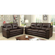 Parma - Sofa & Love Seat & Chair - Brown