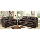 Parma - Sofa & Love Seat & Chair - Brown - Home Elegance USA