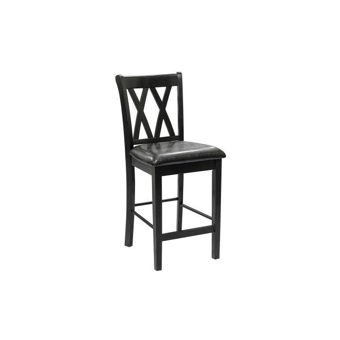 Homelegance - Norman 5 Piece Counter Height Set - 2514Bk-36