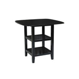 Homelegance - Norman 5 Piece Counter Height Set - 2514Bk-36