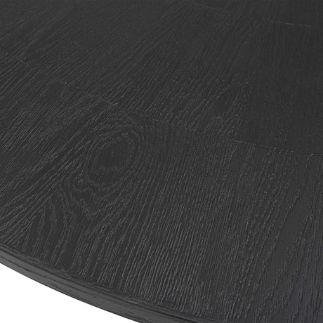 Uttermost Gidran Round Black Dining Table - Home Elegance USA