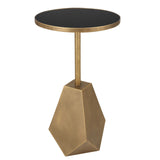 Uttermost Comet Geometric Bronze Accent Table - Home Elegance USA