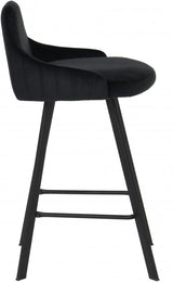 Meridian Furniture - Viviene Counter Stool In Black (Set Of 2) - 761Black