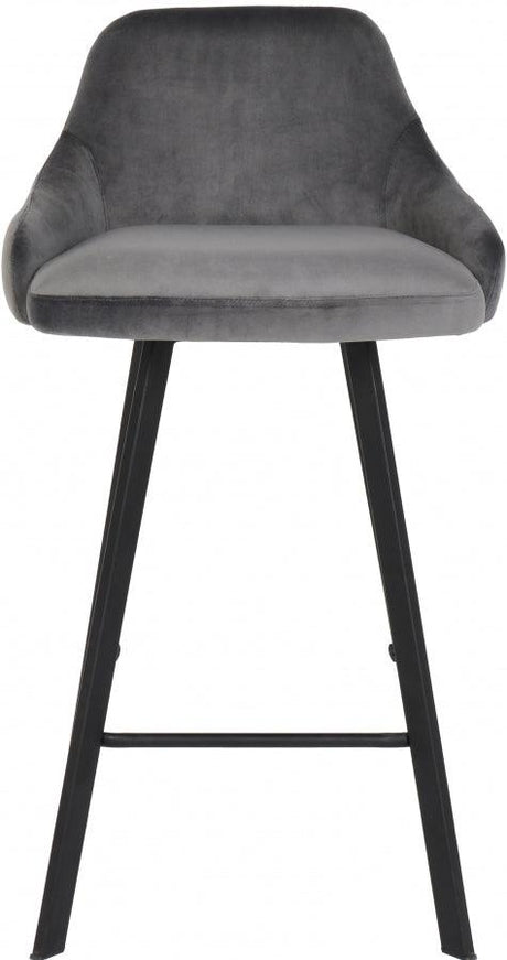 Meridian Furniture - Viviene Counter Stool In Grey (Set Of 2) - 761Grey