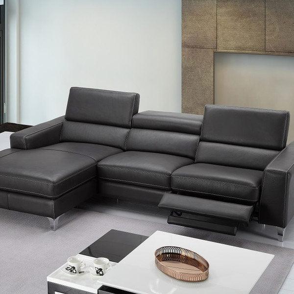 Ariana Premium Leather Laf Sectional - 18208 - Lhfc | J&M | Home Elegance USA