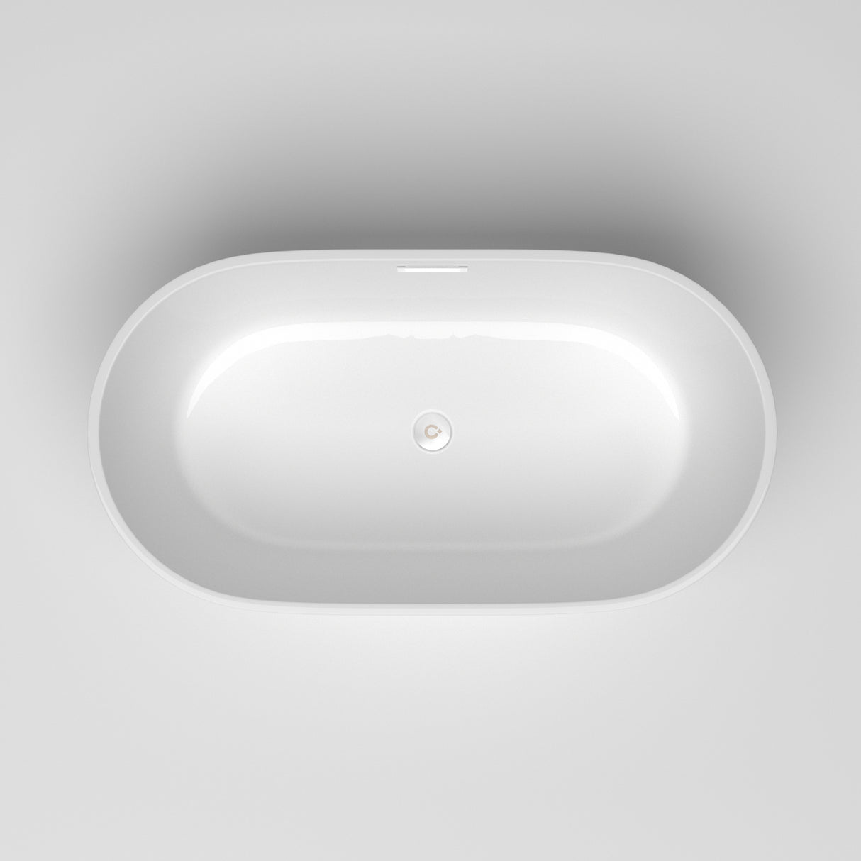 Acrylic Alcove Freestanding Soaking Bathtub-60‘’