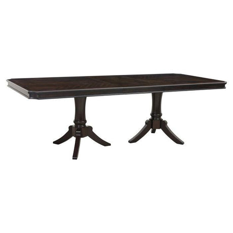Marston 5-Piece Dining Set | Dark Cherry Finish | Traditional Style | Homelegance