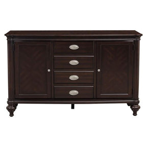 Marston Dining Sideboard | Dark Cherry Finish | Homelegance - sold by Home Elegance USA