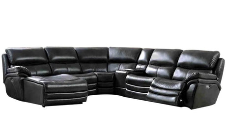 2711 Modern Premium Power Recliner Sectional In Grey Color | ESF | Home Elegance USA