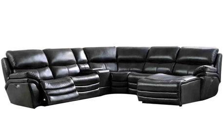 2711 Modern Premium Power Recliner Sectional In Grey Color | ESF | Home Elegance USA