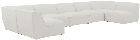 Miramar - Modular Sectional 7 Piece - Cream - Home Elegance USA